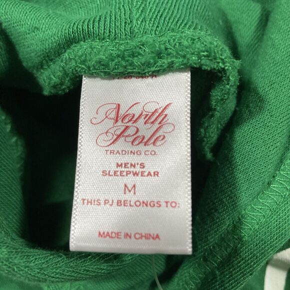 North Pole Team Santa Sleep Shirt (Men's Sz M) NEW Christmas Sweatshirt / Hoodie - Picture 3 of 7
